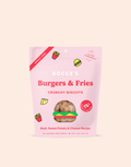 Bocce's Burgers and Fries Dog Biscuits (5oz)