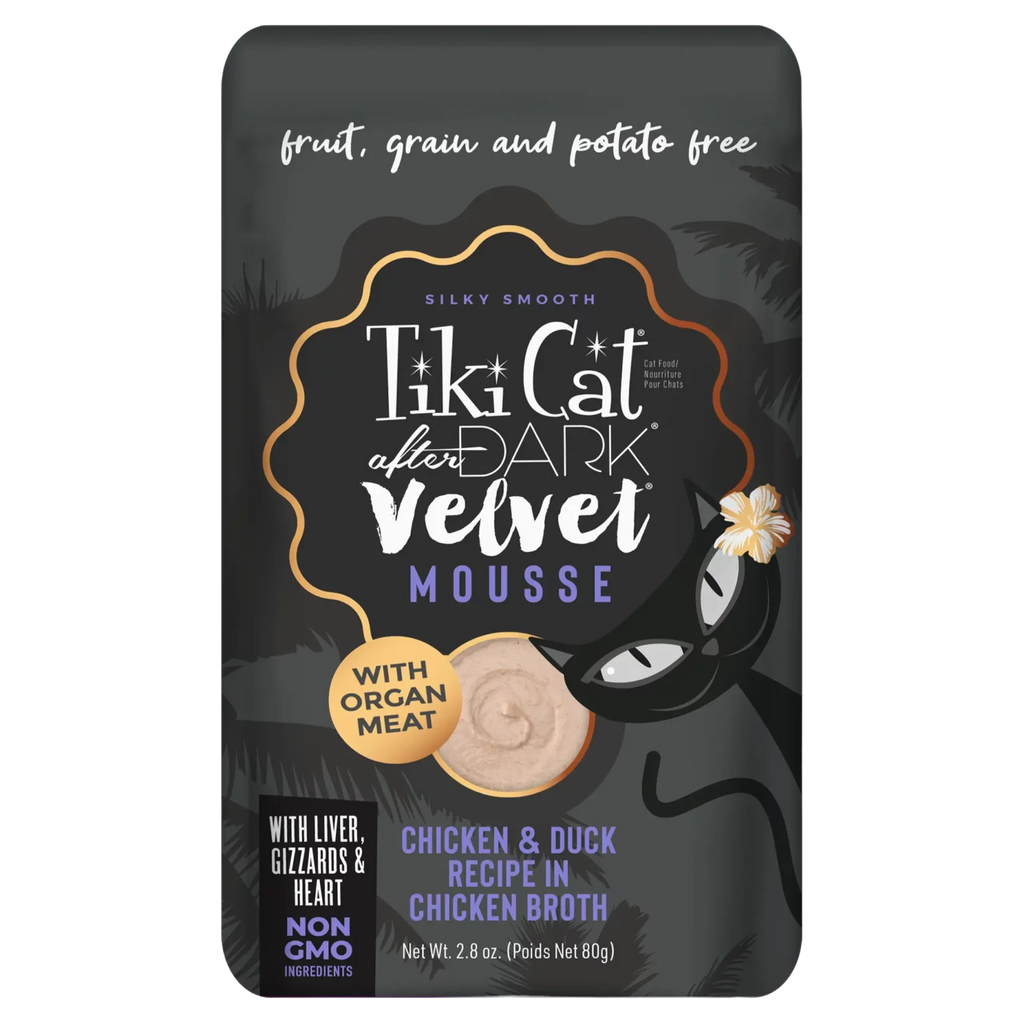 Tikicat Adult After Dark Velvet Mousse Chicken and Duck (2.8oz)