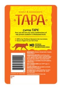 Tapa Chicken and Pumpkin Cat Food Toppers (1.76oz)