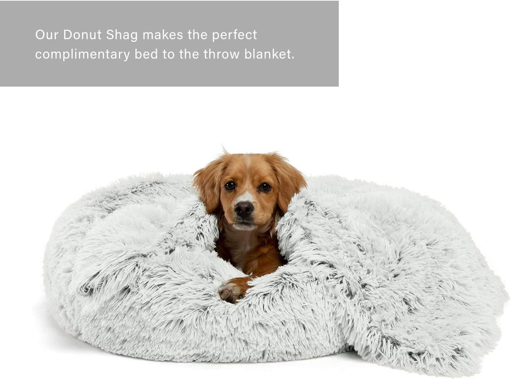 Best Friends by Sheri Blanket Shag Frost 30x40