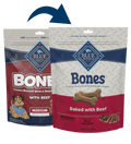 Blue Buffalo Medium Real Beef Biscuit Bones (16oz)
