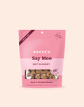 Bocces Soft and Chewy Say Moo Dog Treats (6oz)