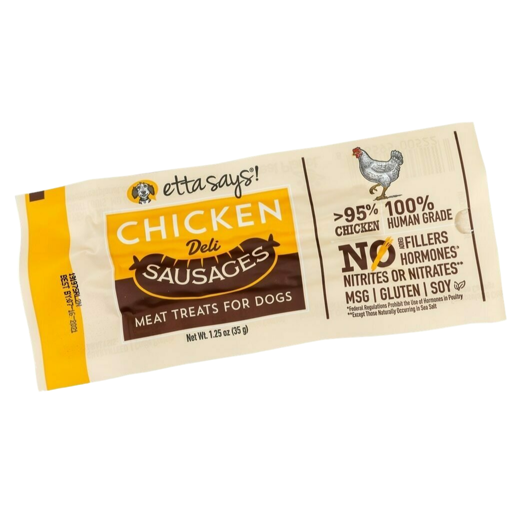 Etta Says Sausage Link Chicken Dog Treat (1.25oz)