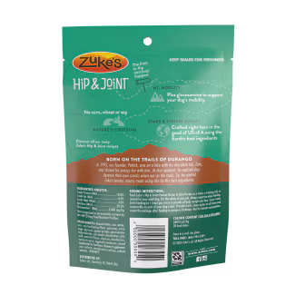 Zuke's Adult Hip and Joint Beef Dog Treats