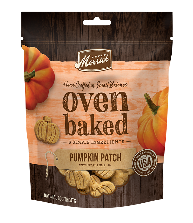 Merrick Oven Baked Pumpkin Patch Dog treats (11oz)