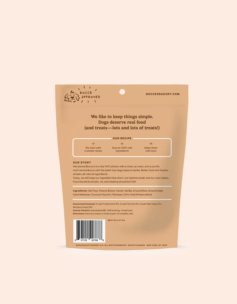 Bocces Training Bites Mud Pie Dog Treats (6oz)