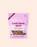 Bocces Soft and Chewy Quack, Quack ,Quack Dog Treats (6oz)
