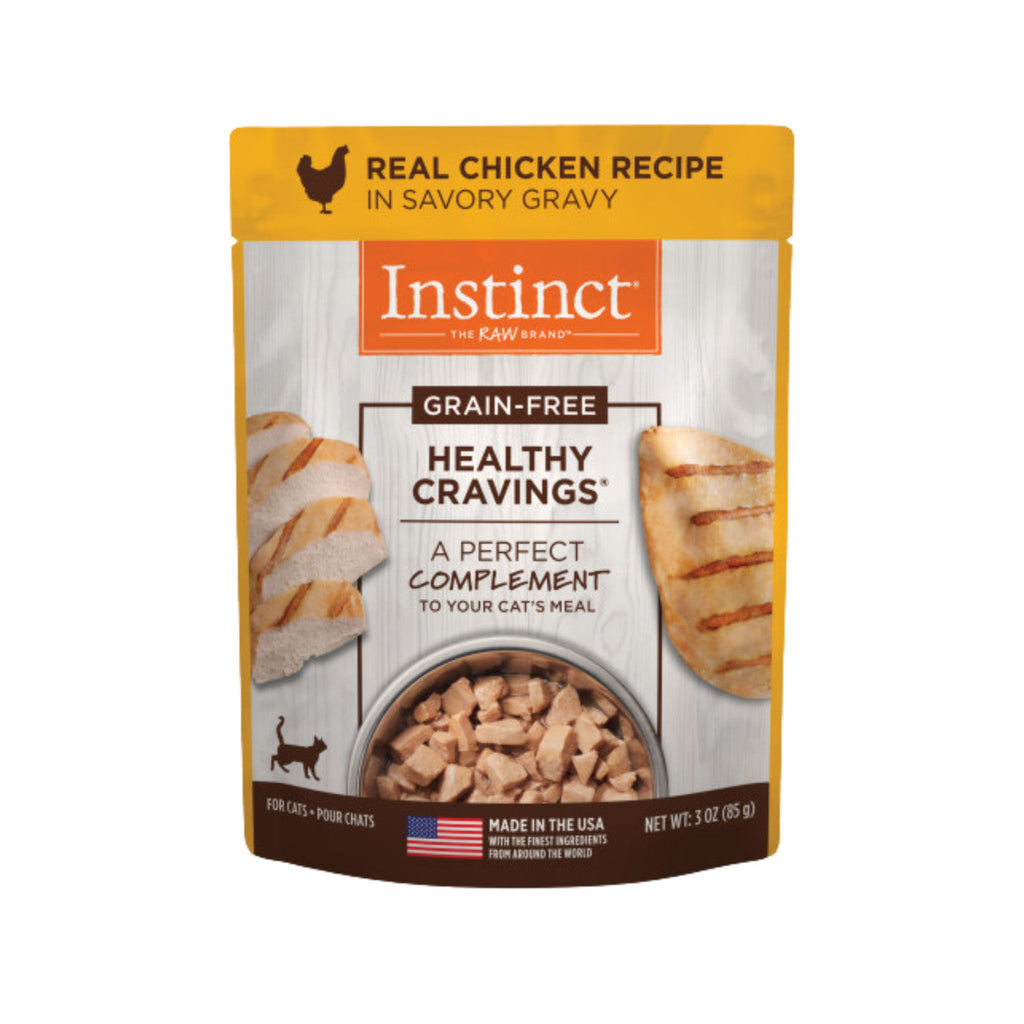 Instinct Healthy Cravings Chicken Cat Food Pouch (3oz)