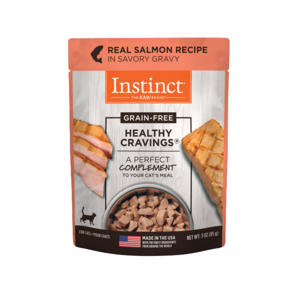 Instinct Healthy Cravings Salmon Cat Food Pouch (3oz)