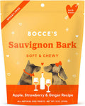 Bocces Soft and Chewy Sauvignon Bark Dog Treats (6oz)