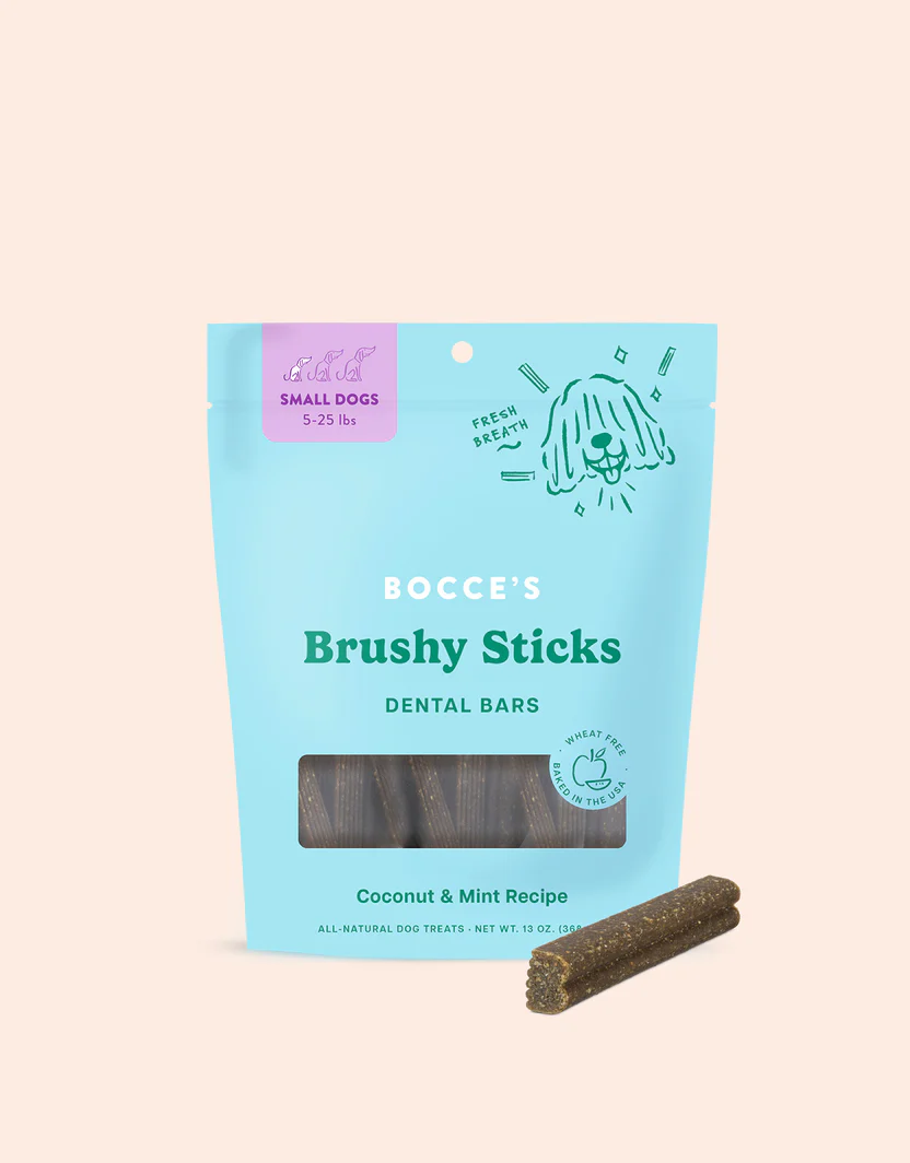 Bocce's Brushy Stick for Small Dogs (13oz)