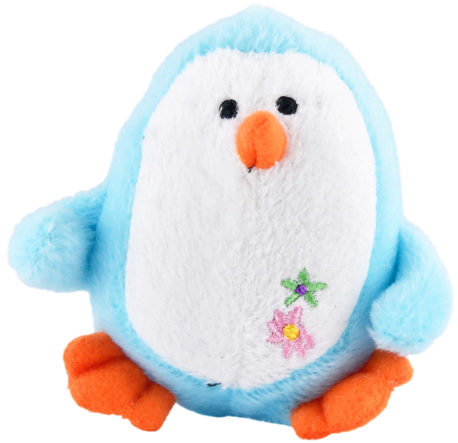 Plush Penguin Squeaker Toy for Puppies & Small Dogs