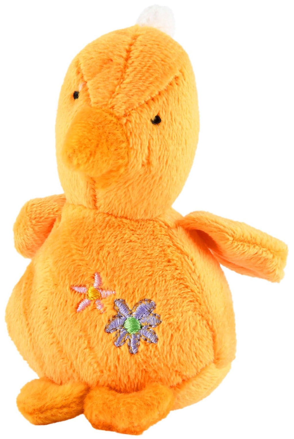 4" Baby Duck Plush Squeaker Dog Toys