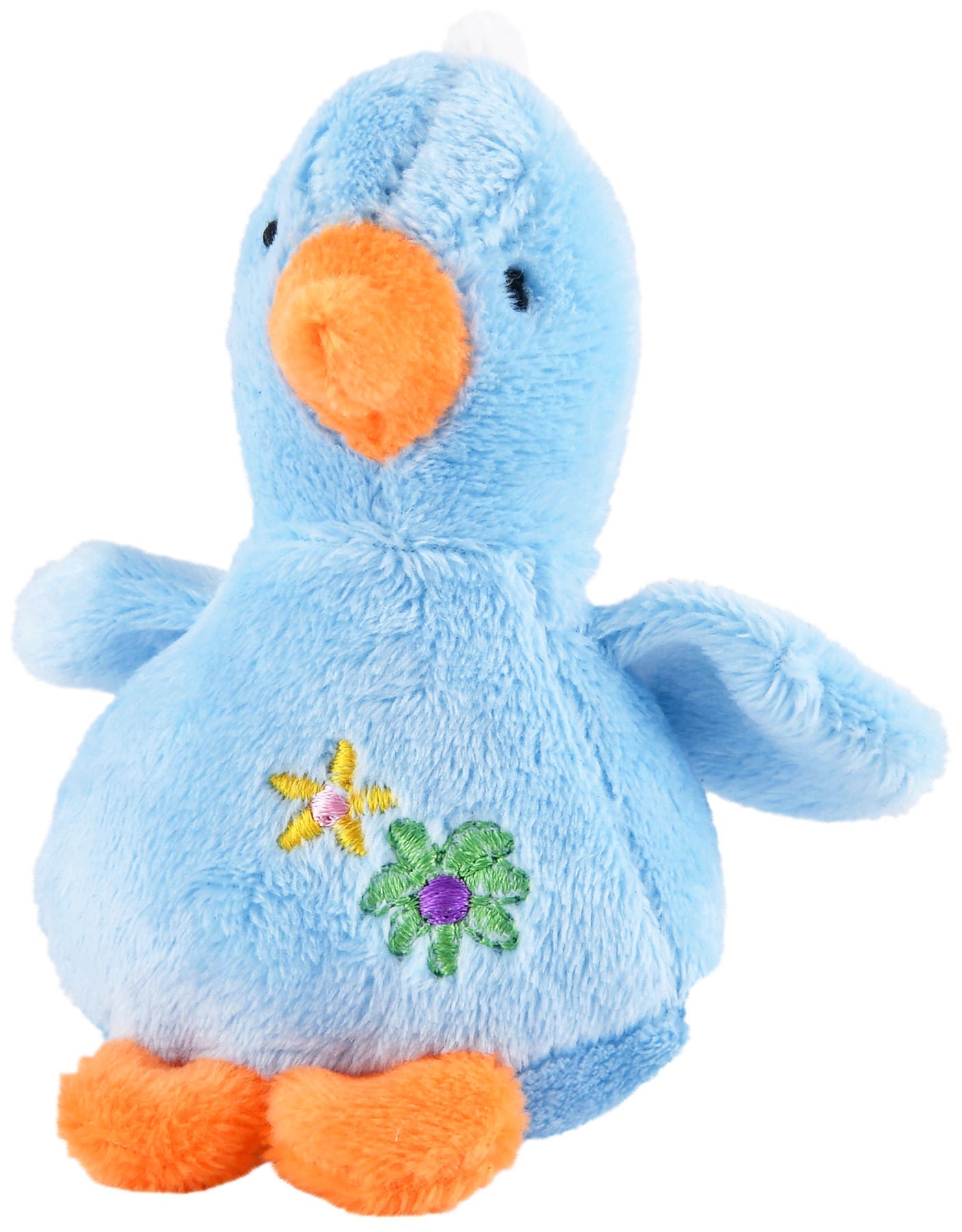 4" Baby Duck Plush Squeaker Dog Toys