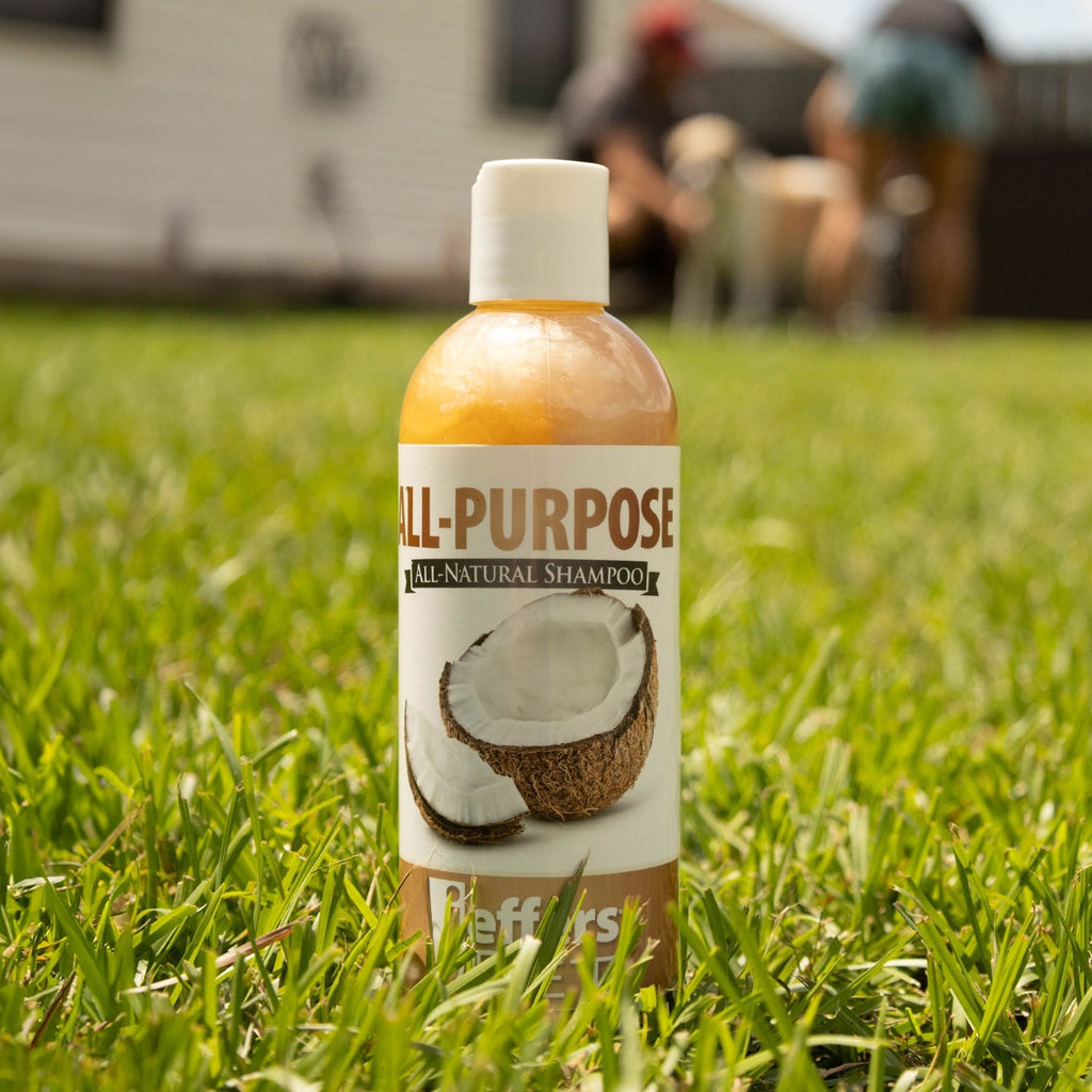 Tearless All-Purpose All-Natural Coconut Oil Shampoo for Dogs & Cats