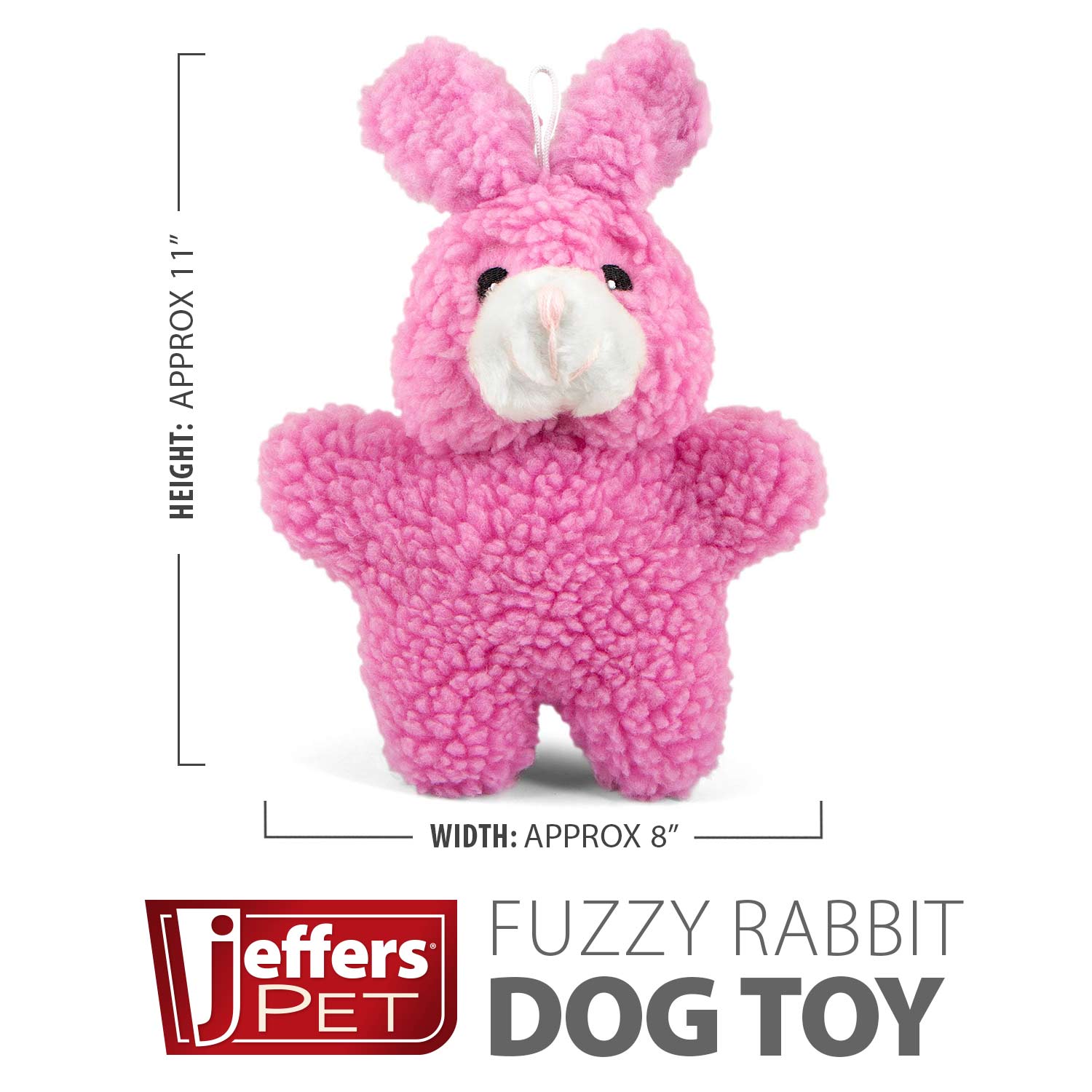 Animal Fuzzies Plush Squeaker Dog Toys