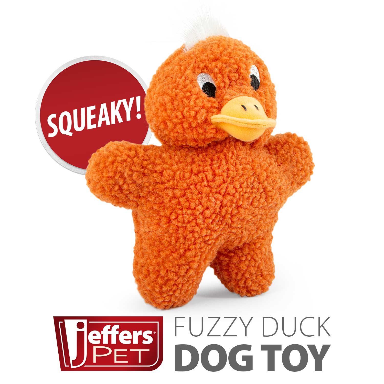 Animal Fuzzies Plush Squeaker Dog Toys