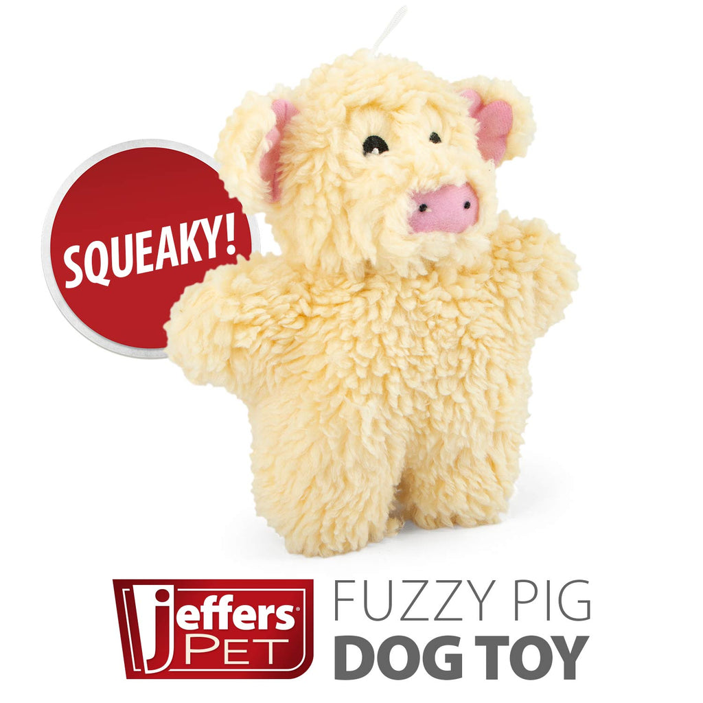 Animal Fuzzies Plush Squeaker Dog Toys