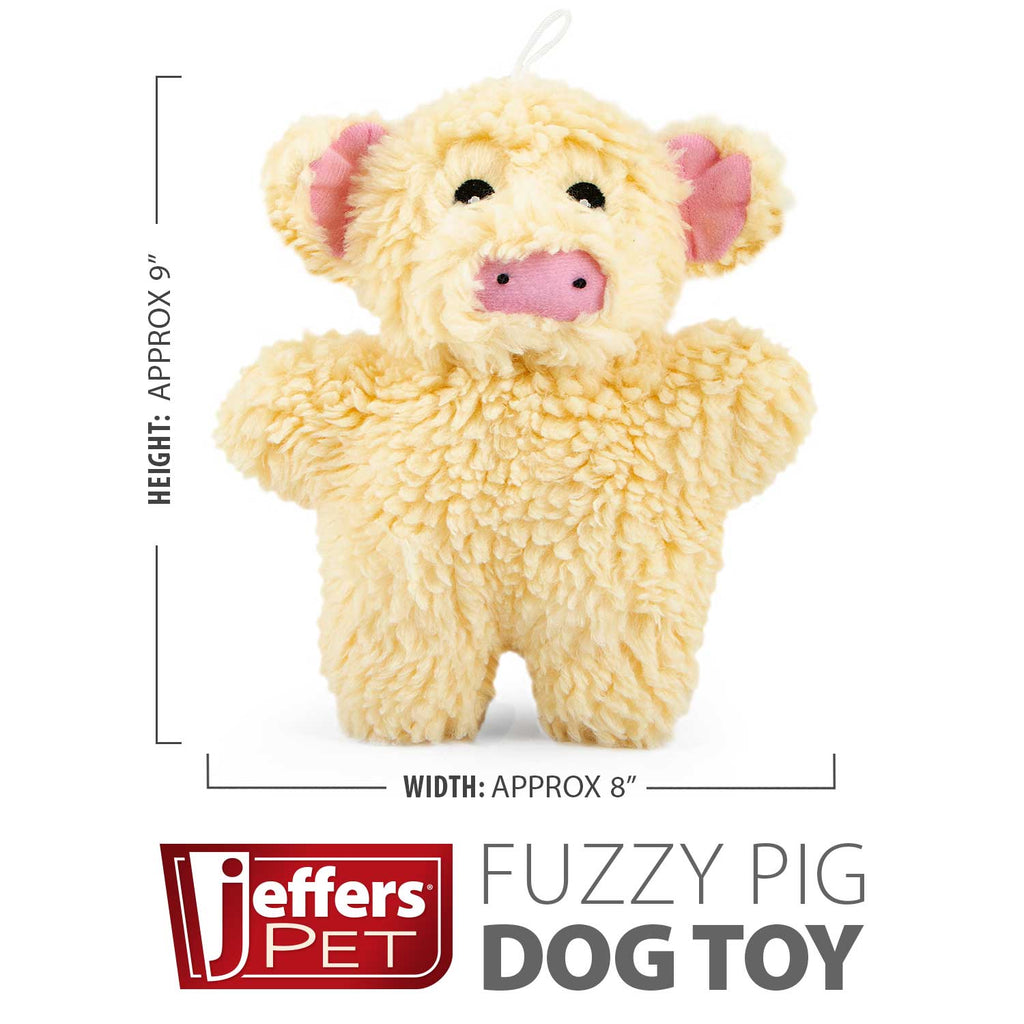 Animal Fuzzies Plush Squeaker Dog Toys