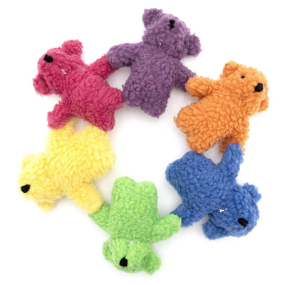 Fleecy Bear Plush Squeaker Dog Toys