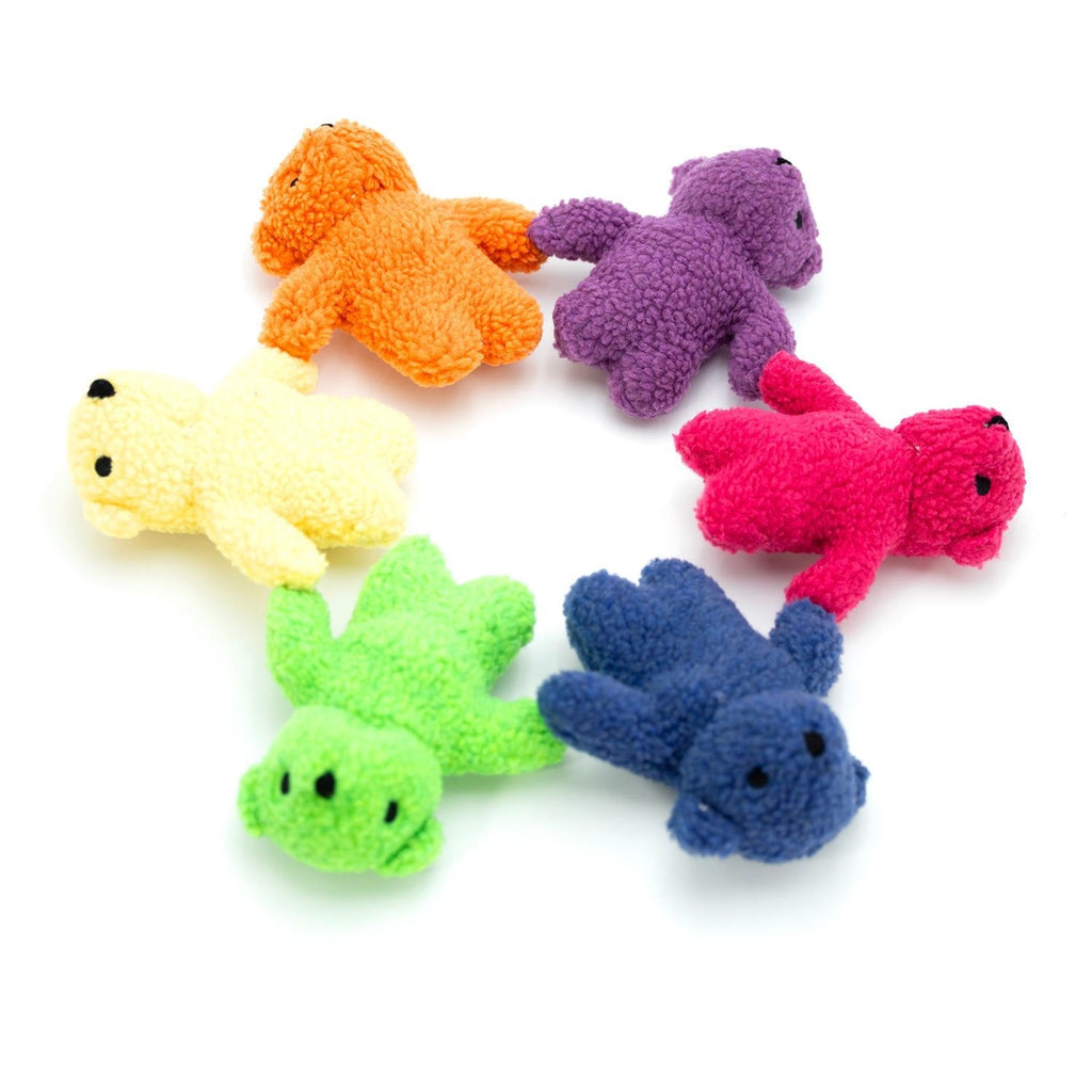 Fleecy Bear Plush Squeaker Dog Toys