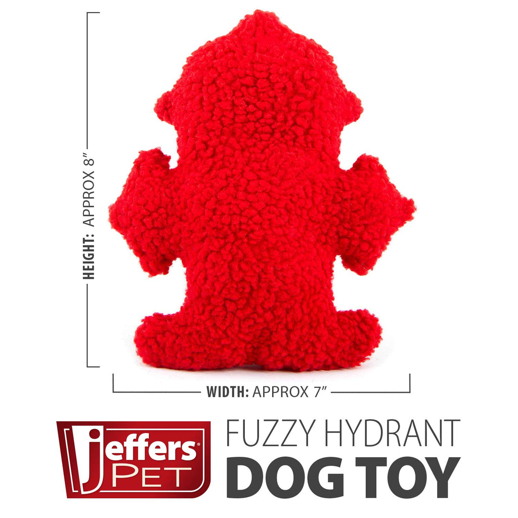 Fuzzy Hydrant Squeaker Dog Toy, Each