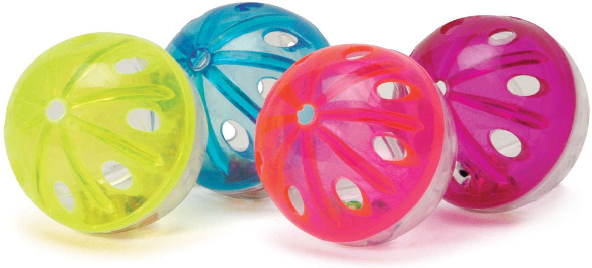 Jingle Balls Cat Toy, 4 pk