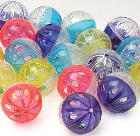 Jingle Balls Cat Toy, 4 pk