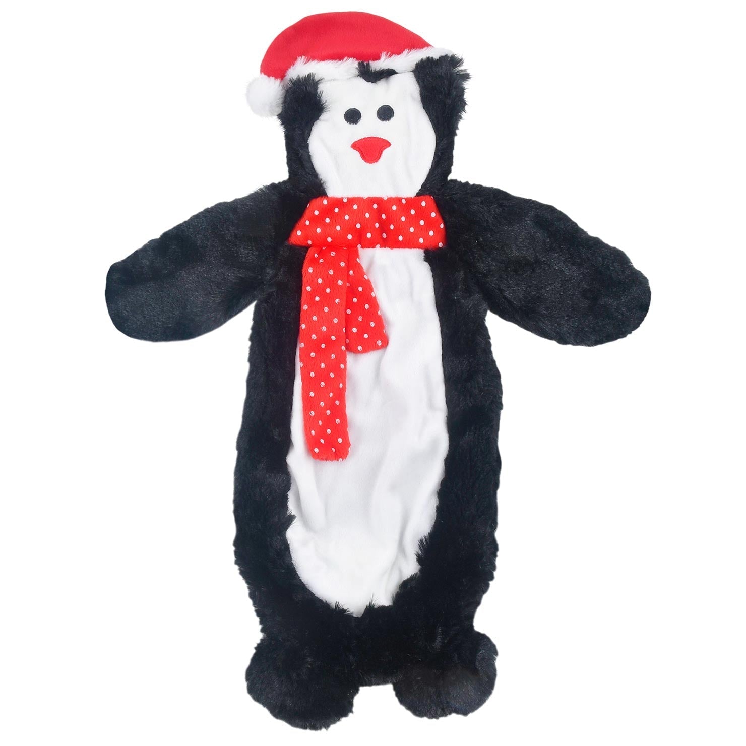 Christmas Characters Unstuffed Plush Squeaker Dog Toys, 12"L