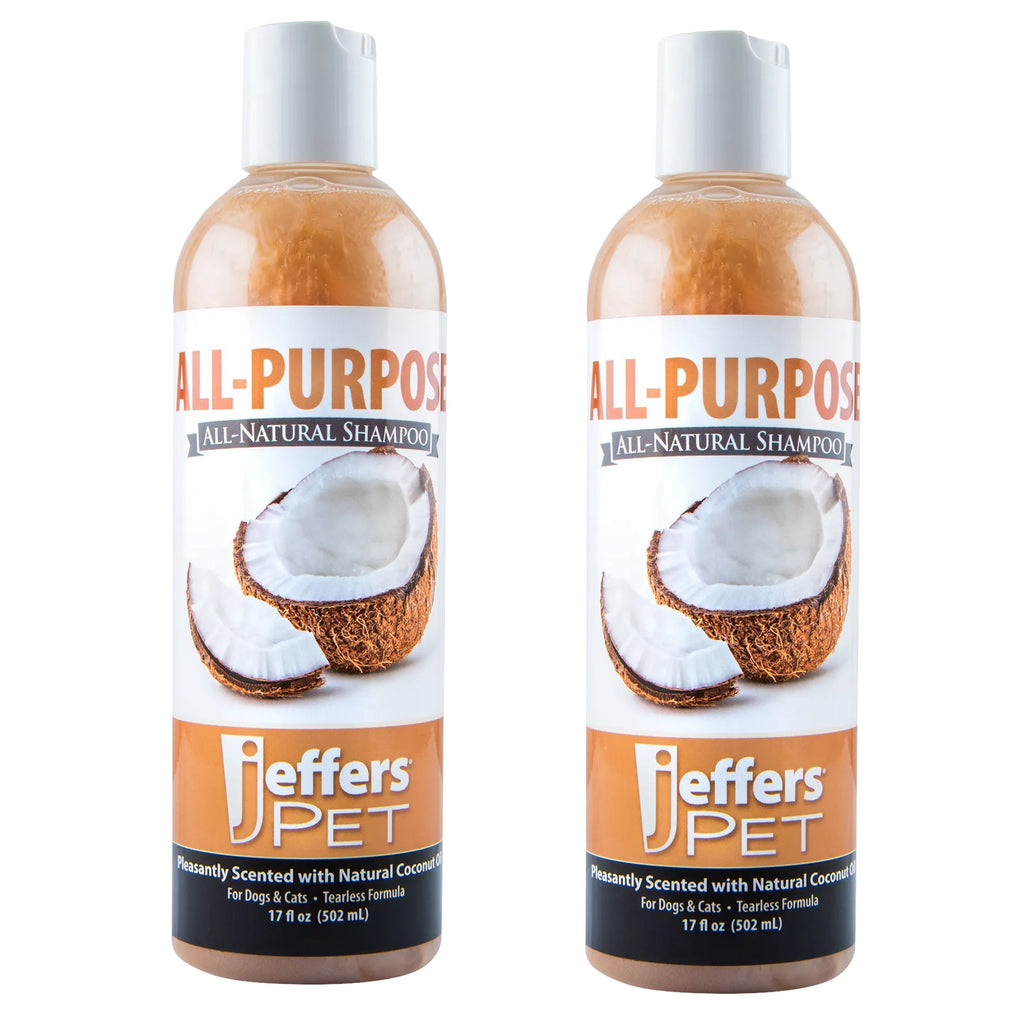 Tearless All-Purpose All-Natural Coconut Oil Shampoo for Dogs & Cats