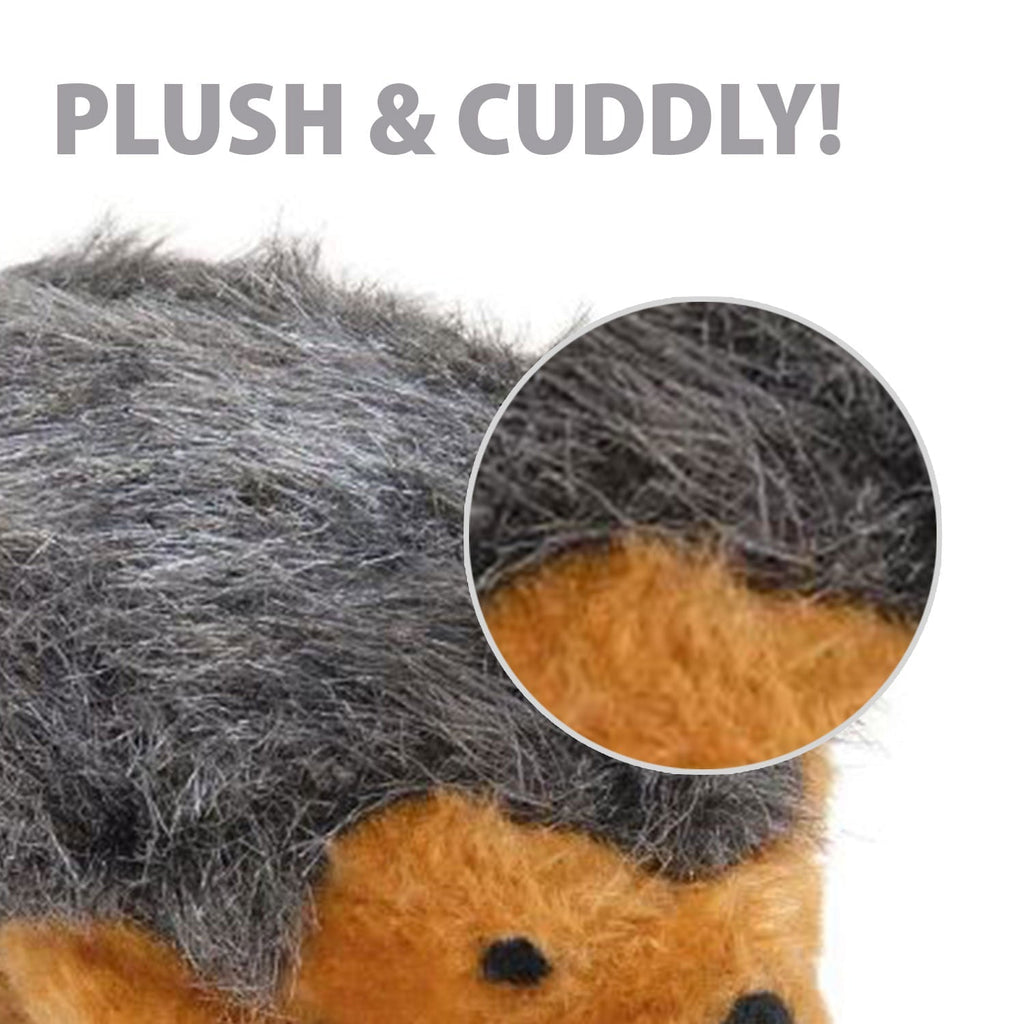 Plush Hedgehog Squeaker Dog Toy