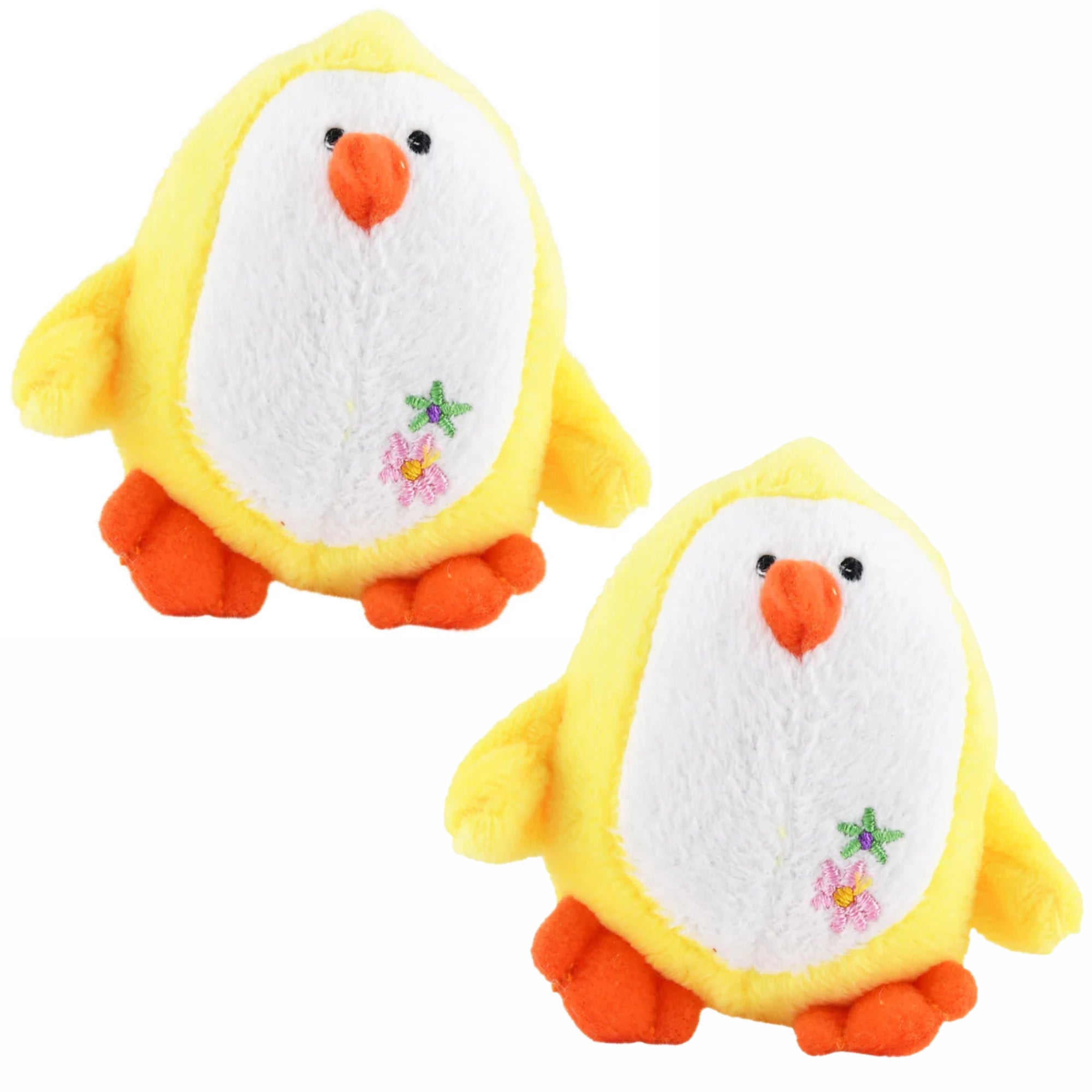 Plush Penguin Squeaker Toy for Puppies & Small Dogs