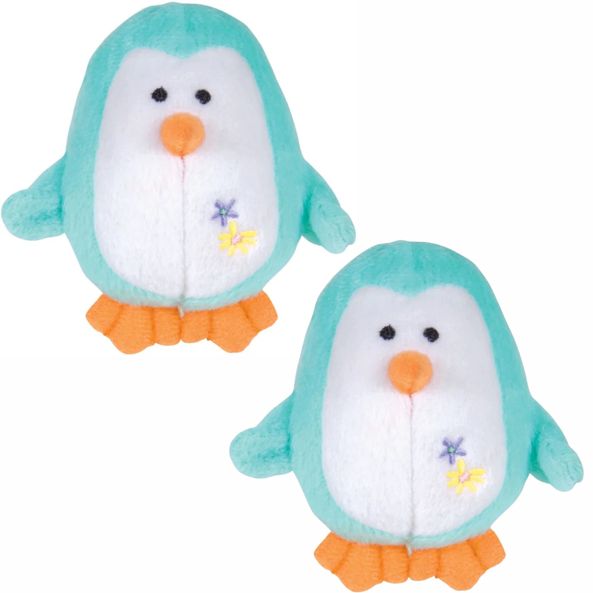 Plush Penguin Squeaker Toy for Puppies & Small Dogs