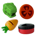 Stay Busy Natural Rubber Dog Chew Toys, 4 pc, Medium