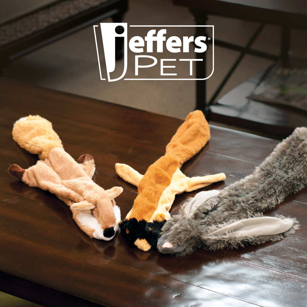 Thinnies Unstuffed Plush Dog Toys, 21"L