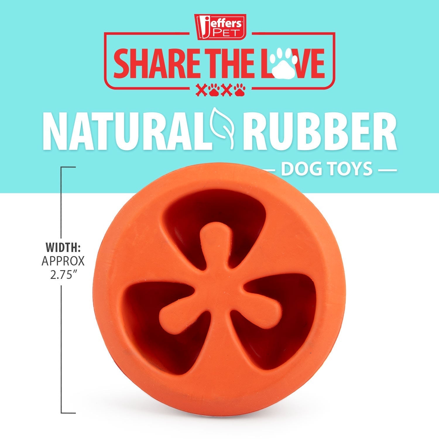 Tomato Shaped Natural Rubber Treat Dispensing Dental Dog Chew Toy for Medium-Chewers