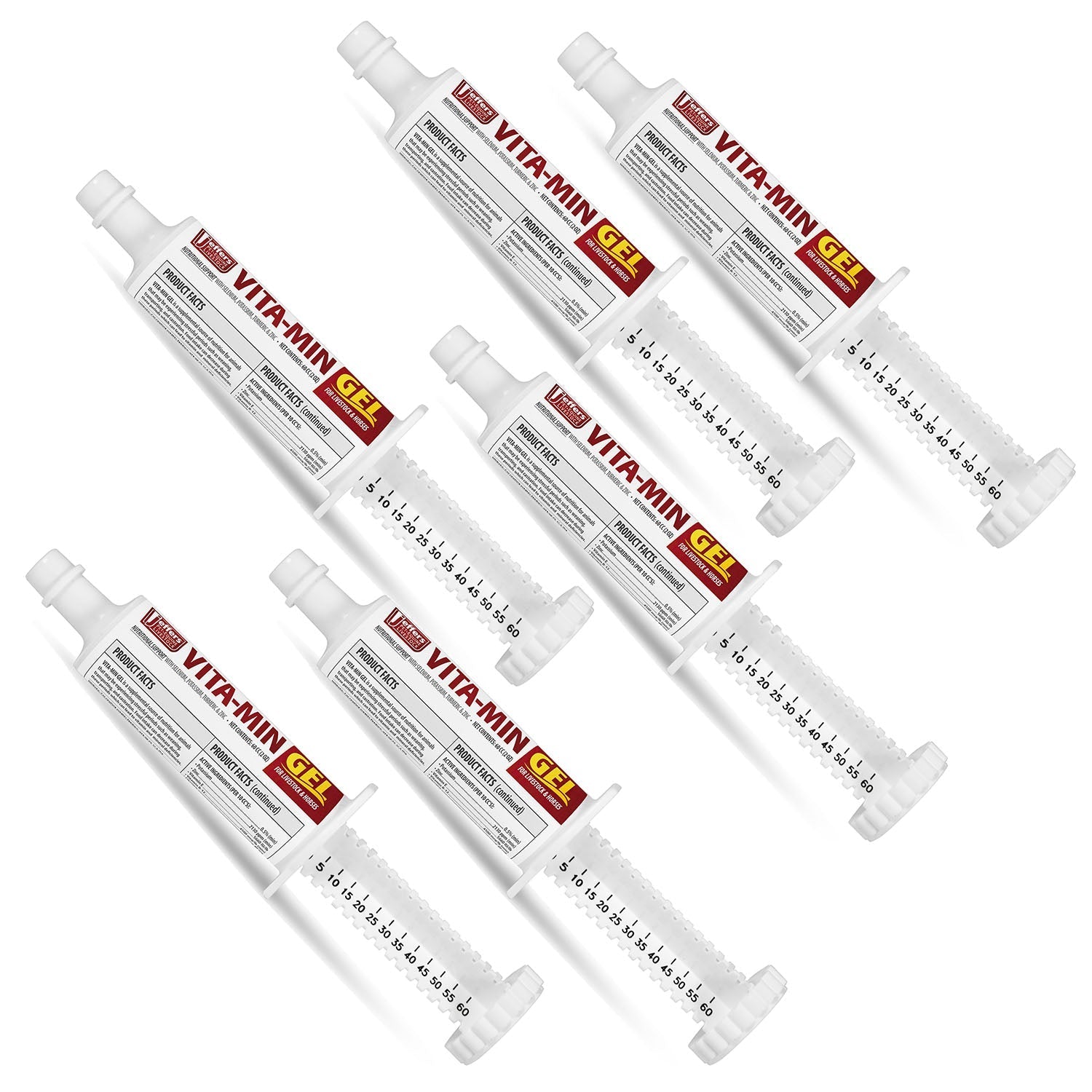 Vita-Min Gel with Vit E & B12 for Cattle, Horses, Sheep, Goats & Swine
