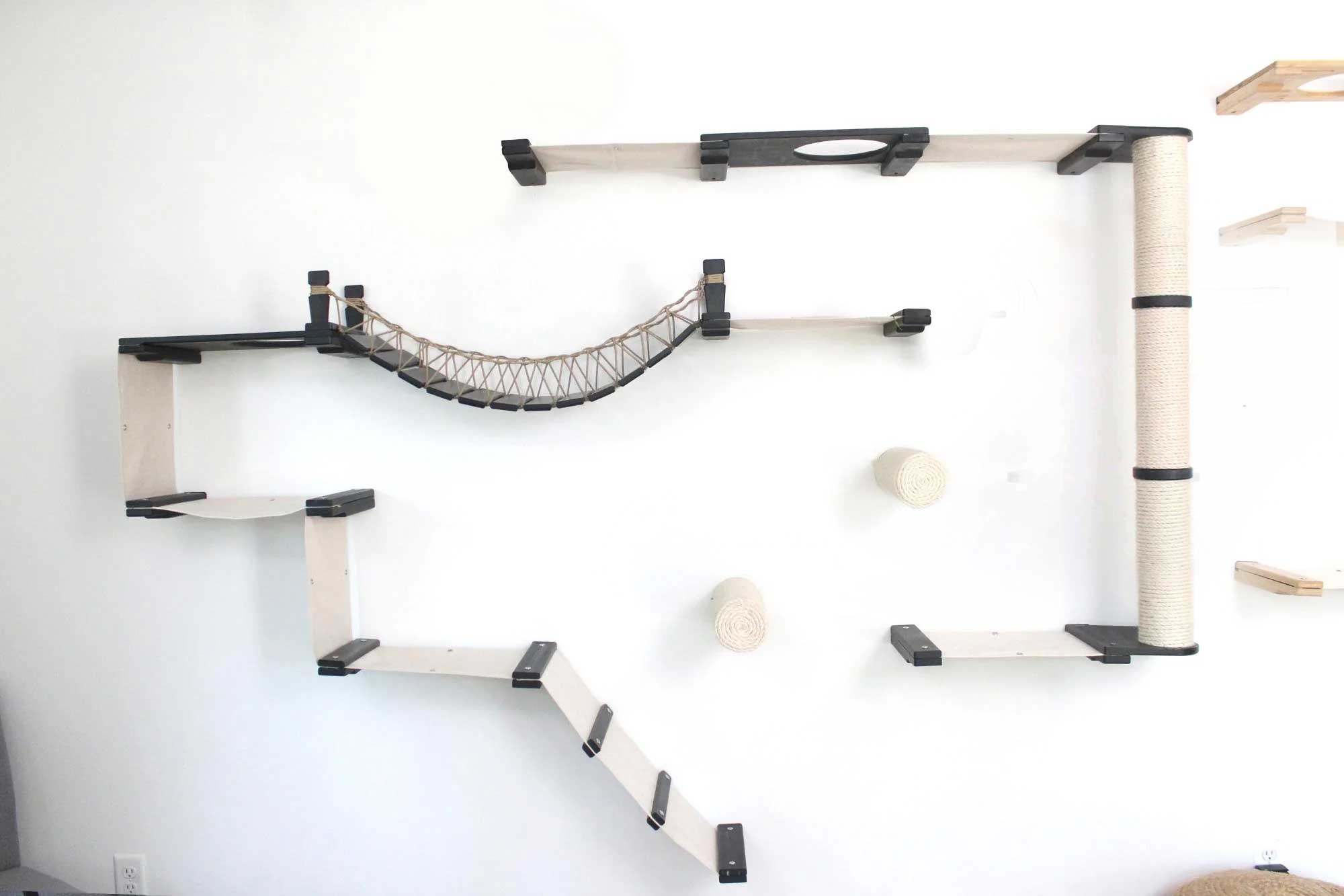 The Juggernaut - Indoor Cat Playground for Wall