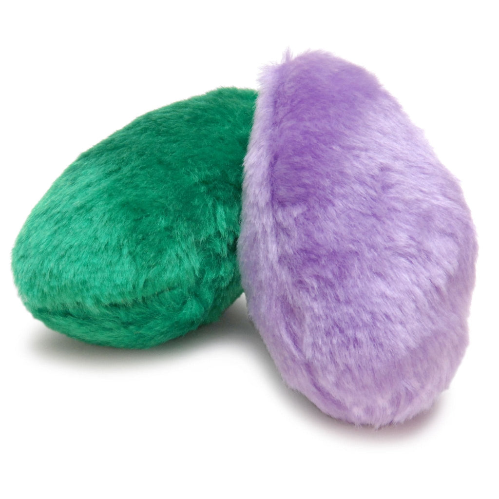 4.5" Little Dotz Plush Squeaker Dog Toy, 2 pk