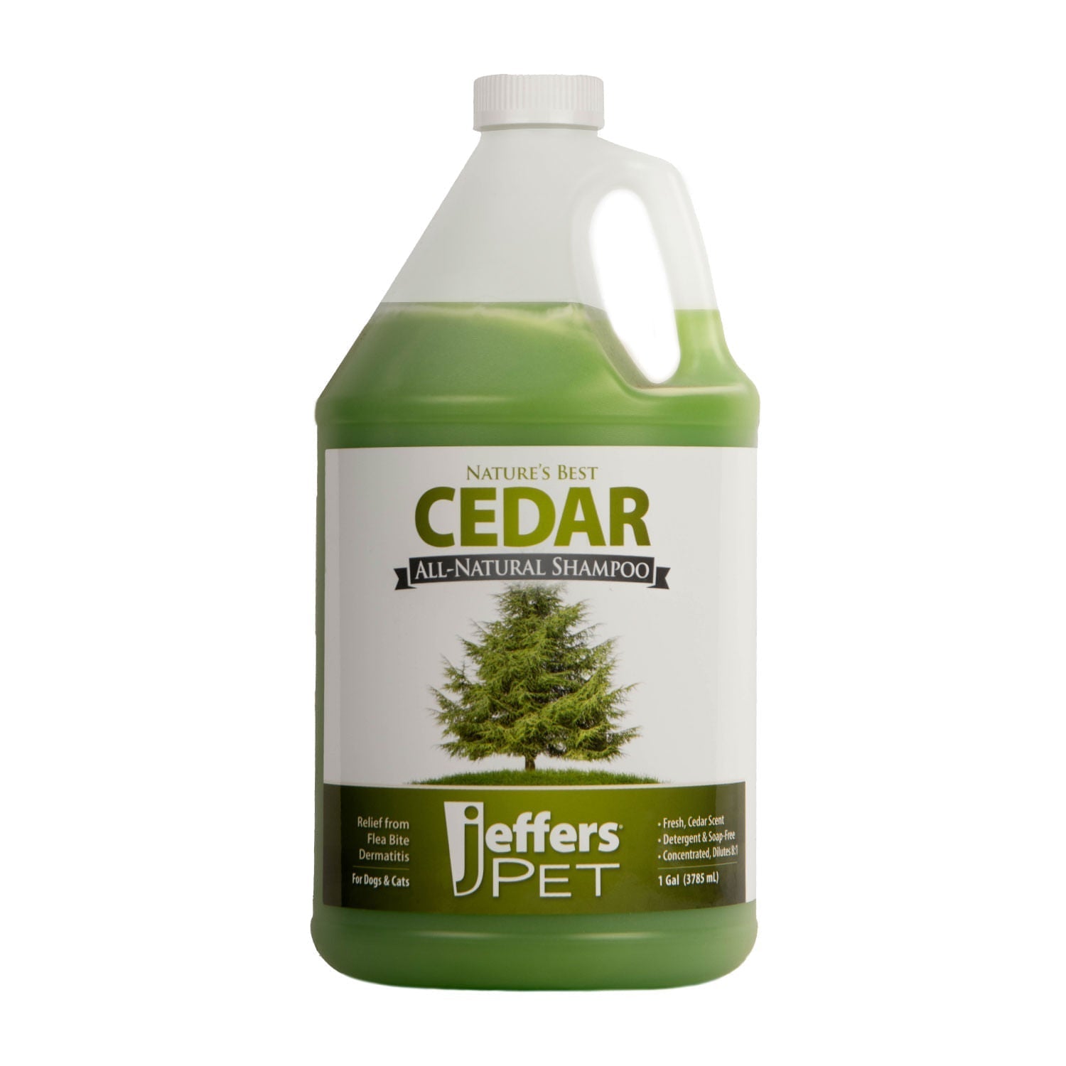 Nature's Best Cedar All-Natural Flea Bite Relief Shampoo for Dogs and Cats