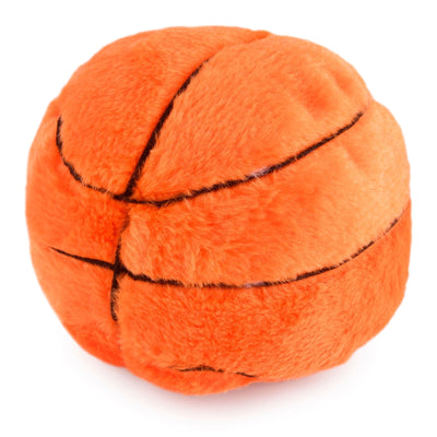 Sporty Pup Plush Squeaker Dog Toys, Sports Balls