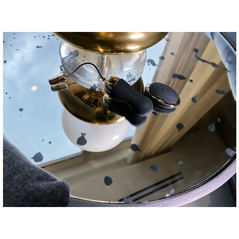 Proserpina - Black Bullet Egg Vibrator & Ben Wa Balls With a Remote Control