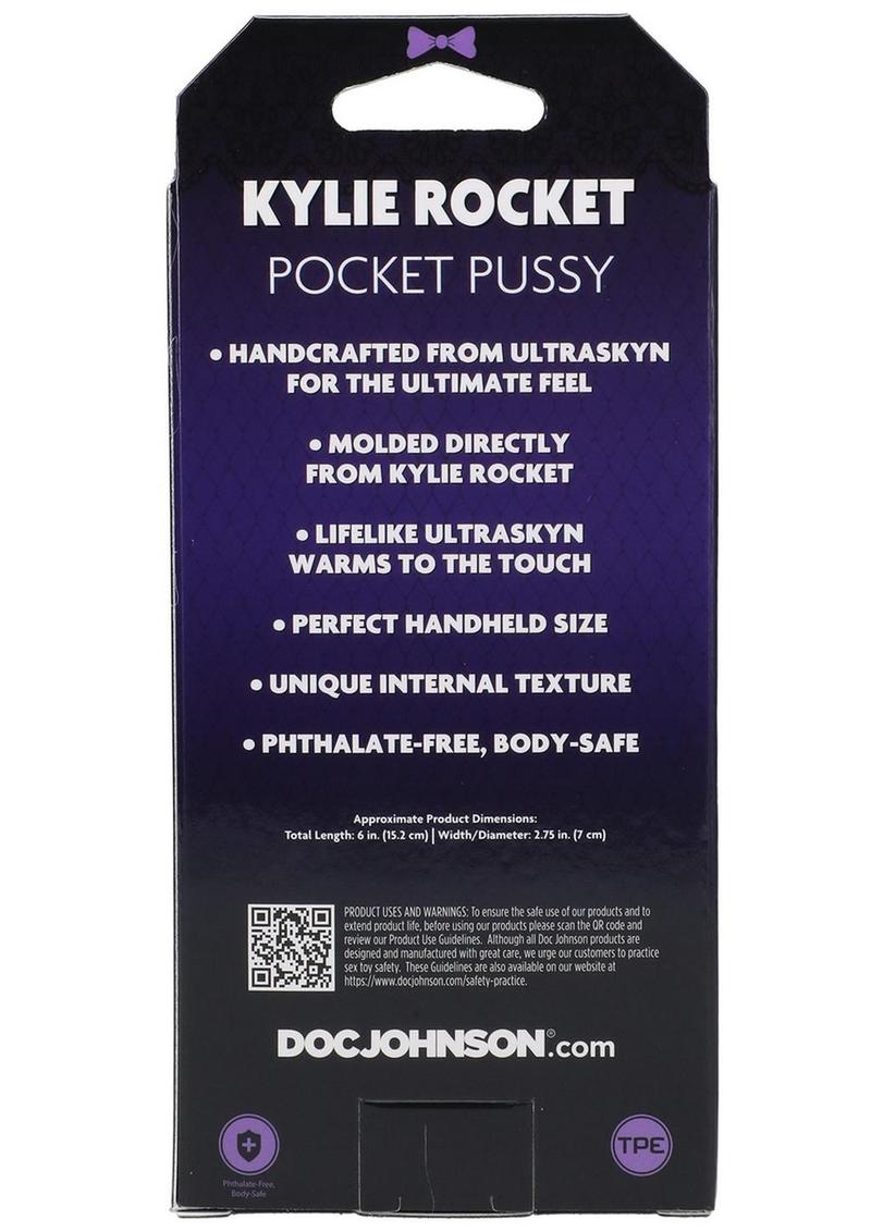 Kylie Rocket Signature Stroker ULTRASKYN Pocket Pussy