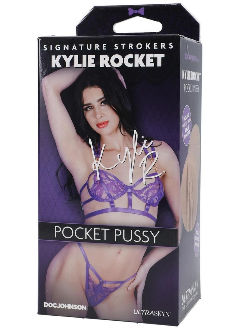 Kylie Rocket Signature Stroker ULTRASKYN Pocket Pussy