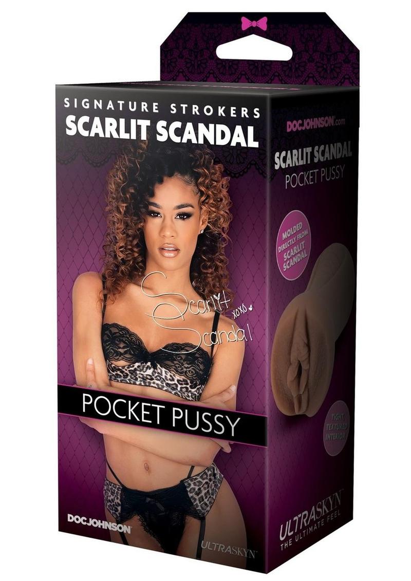 ScarLit Scandal Signature Strokers ULTRASKYN Pocket Pussy
