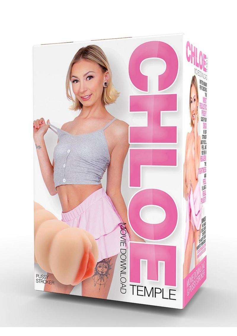 Star Stroker Chloe Temple's 3D Pussy Stroker