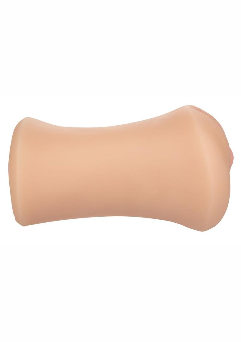 Stroke It Wet Ass Pussy Realistic Dual-Entry Caramel Stroker