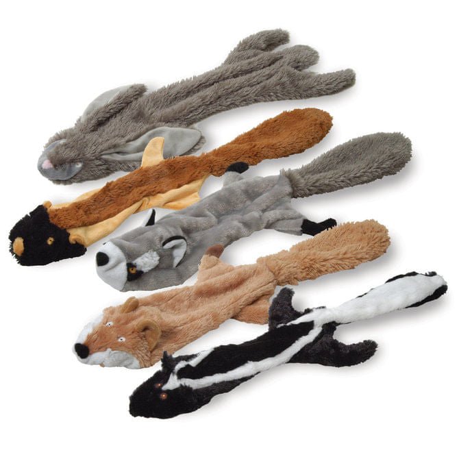 Thinnies Unstuffed Plush Dog Toys, 21"L