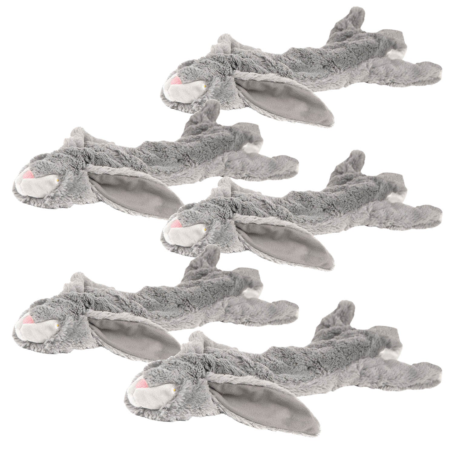 Thinnies Unstuffed Plush Dog Toys, 21"L