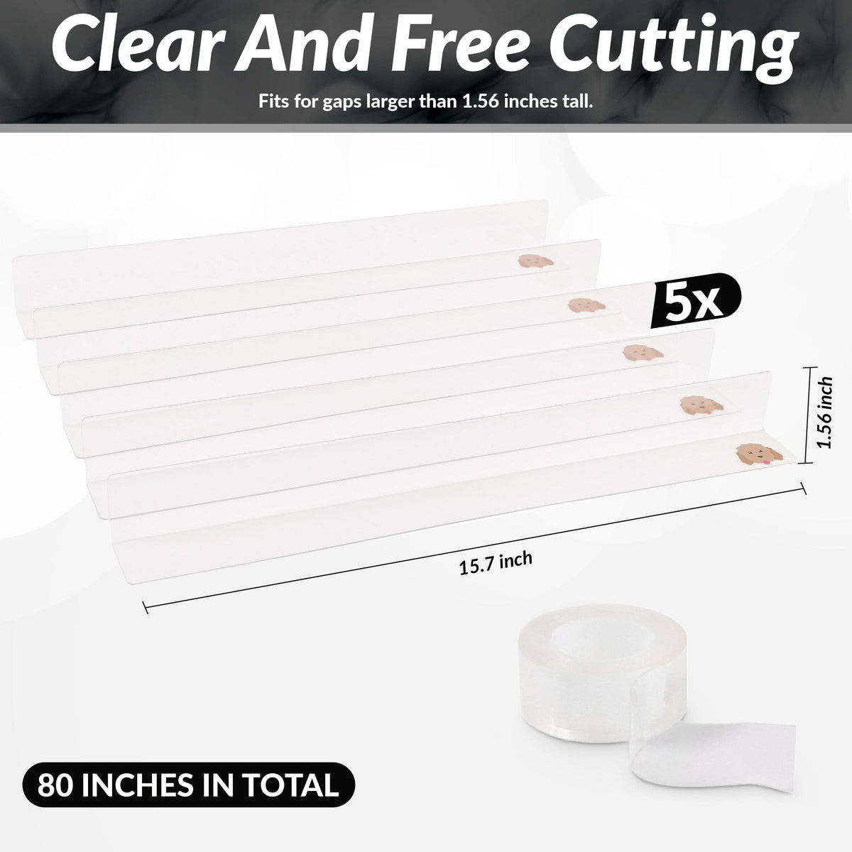 Under Couch / Bed Blocker (1.6 Inch Height)
